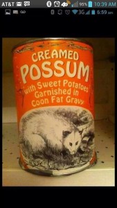 Creamed Possum